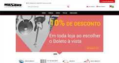 Desktop Screenshot of milsons.com.br